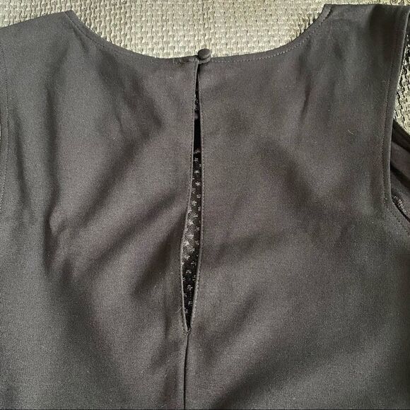 NWT Anthropologie Sanctuary Metallic Front Sleeveless Sheath Dress, Size M - Picture 8 of 9